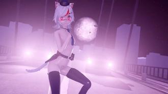 MMD巨乳骚穴清晨欲火难耐，扭腰摆臀骚浪叫，被猛干内射喷水 3D