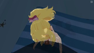  【3D动漫】山田精灵POV视角深喉口交：精灵少女的极致吮吸诱惑 